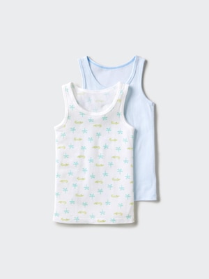 Cotton Mesh Tank Top 2 Pack