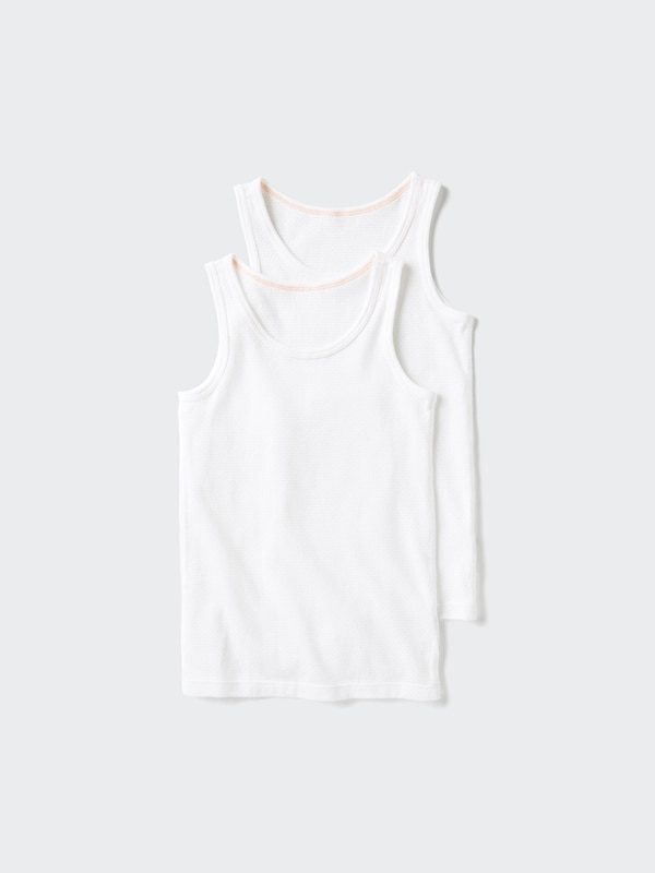 Cotton Mesh Tank Top 2 Pack