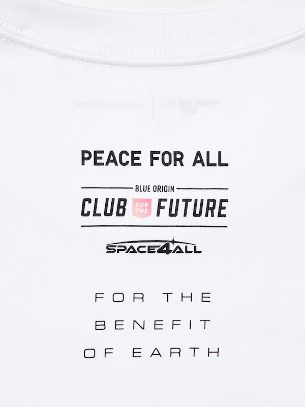 PEACE FOR ALL Tシャツ/クラブ・フォー・ザ・フューチャー