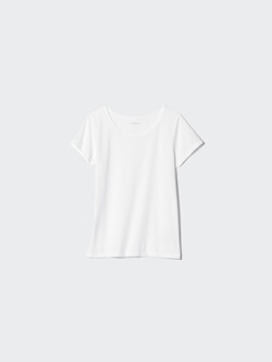 エアリズムマイクロメッシュUネックTシャツ