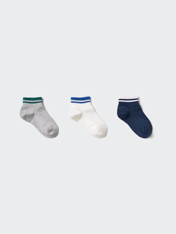 KIDS Short Socks 3 Pack