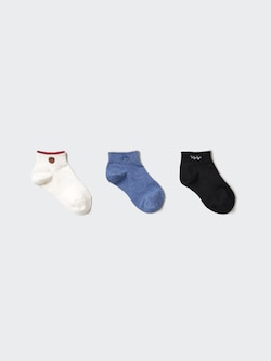 KIDS Short Socks 3 Pack