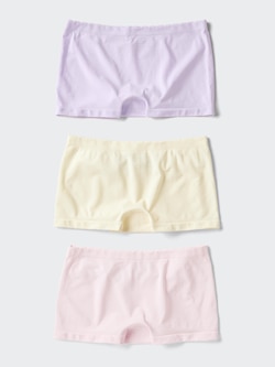 GIRLS AIRism심리스쇼츠(3P·복서)