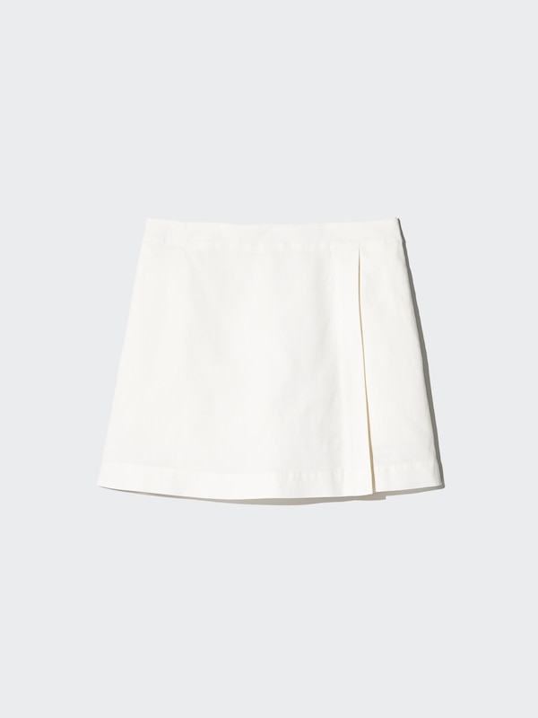 Linen Blend Skort
