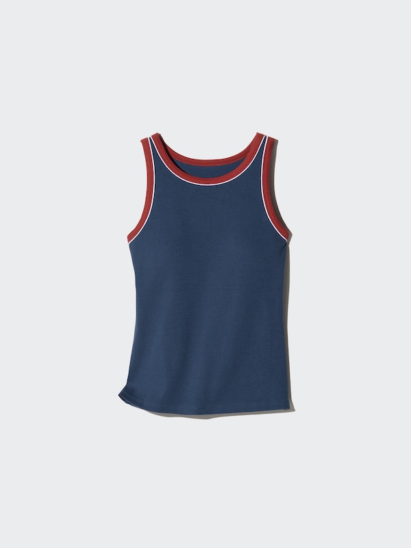 Ribbed Bra Top Ringer