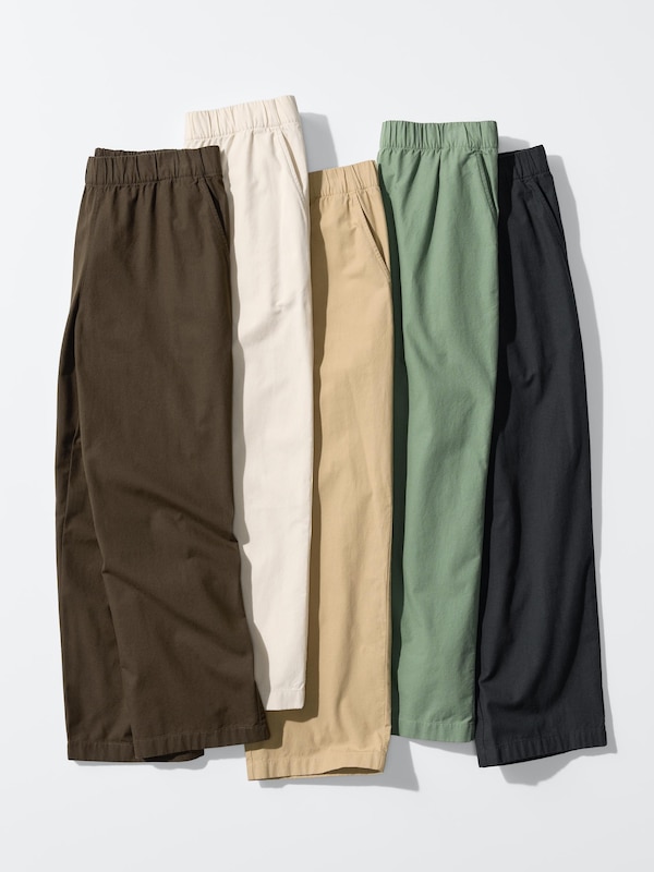 Celana Rileks Katun Ankle