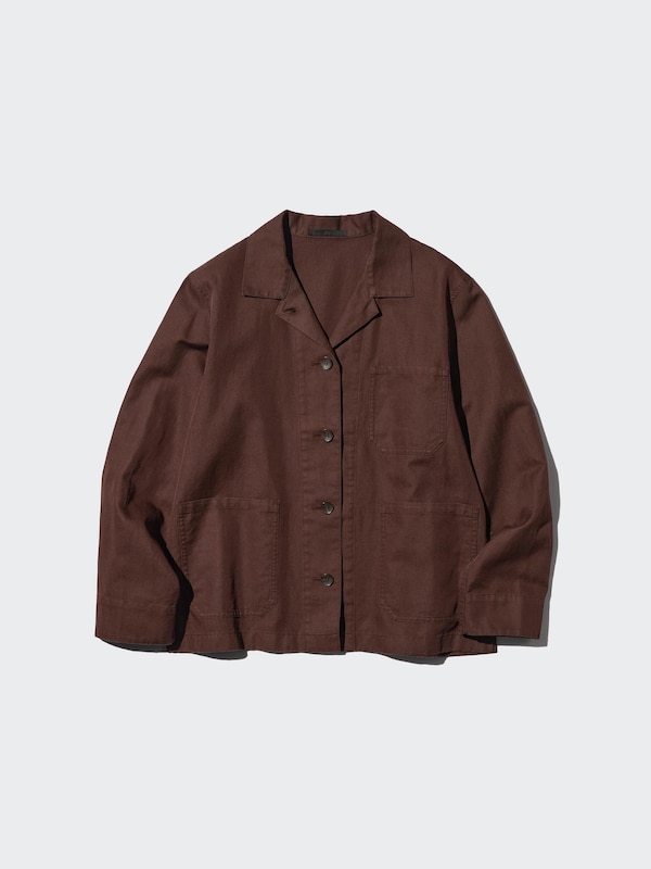 Linen Blend Coverall