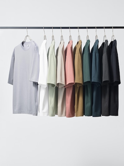 エアリズムコットンオーバーサイズTシャツ 6