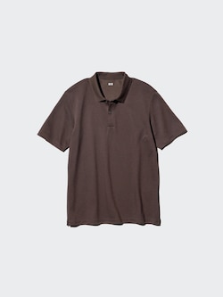 エアリズムコットンカノコポロシャツ