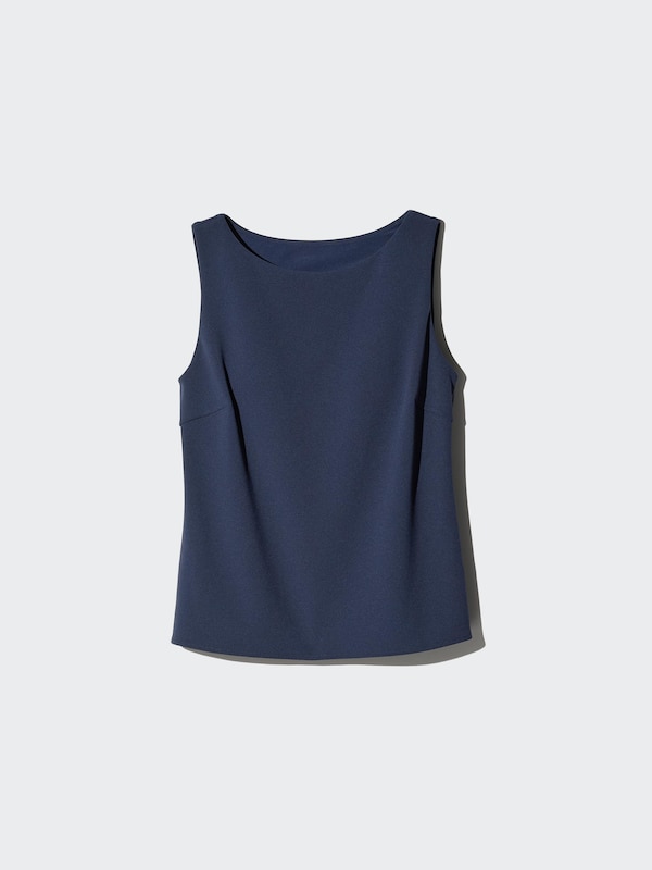Crepe Jersey Boat Neck Bra Top