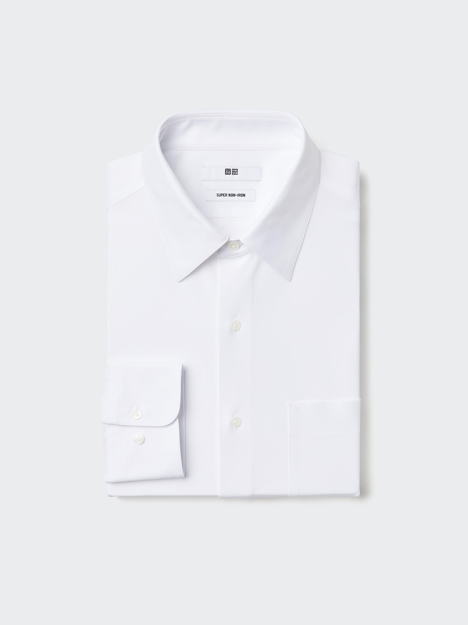 Рубашка из джерси Super Non-Iron (классический воротник)