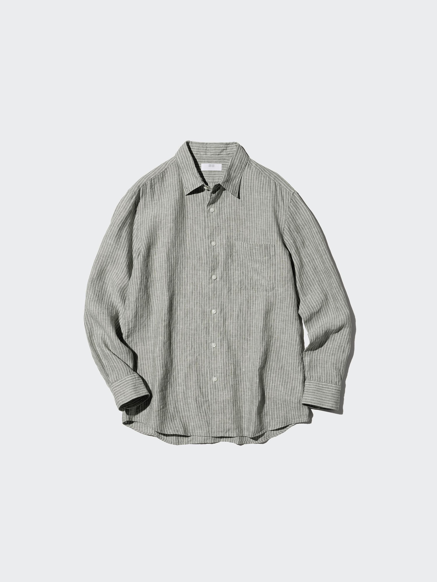 MEN プレミアムリネンシャツ/ストライプ | UNIQLO UNIFORM