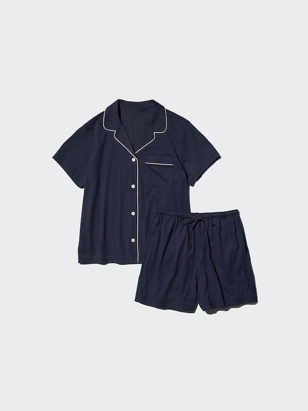 AIRism Cotton Pajamas Short Sleeve