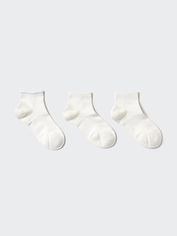 Short Socks 3 Pack Pile Line
