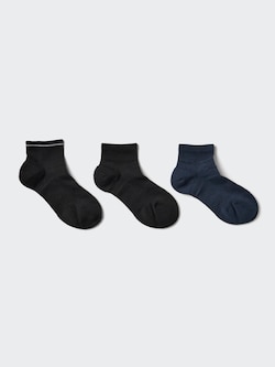 Short Socks 3 Pack Pile Line