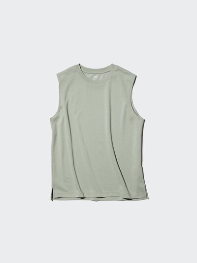 エアリズムコットンノースリーブTシャツ 5