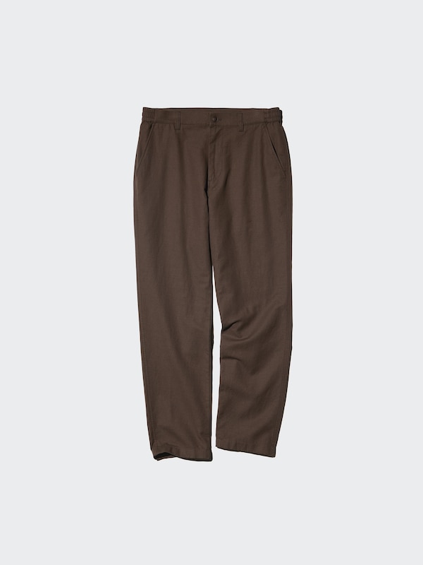 Linen Blend Relax Pants