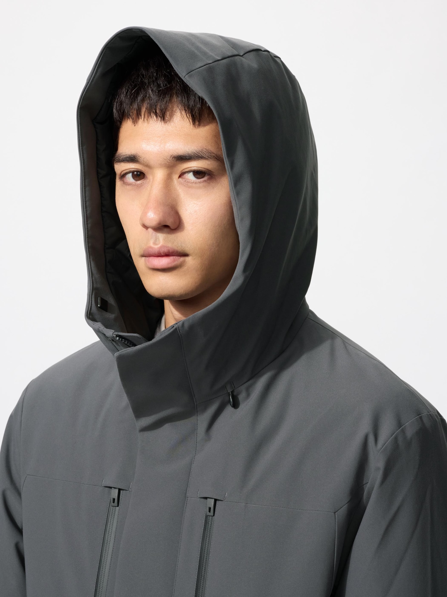 超希少サイズ✨ 4XL ユニクロ ハイブリッドダウンパーカ 3Dカット ネイビー ユニクロ公式 | ハイブリッドダウンパーカ（3Dカット）