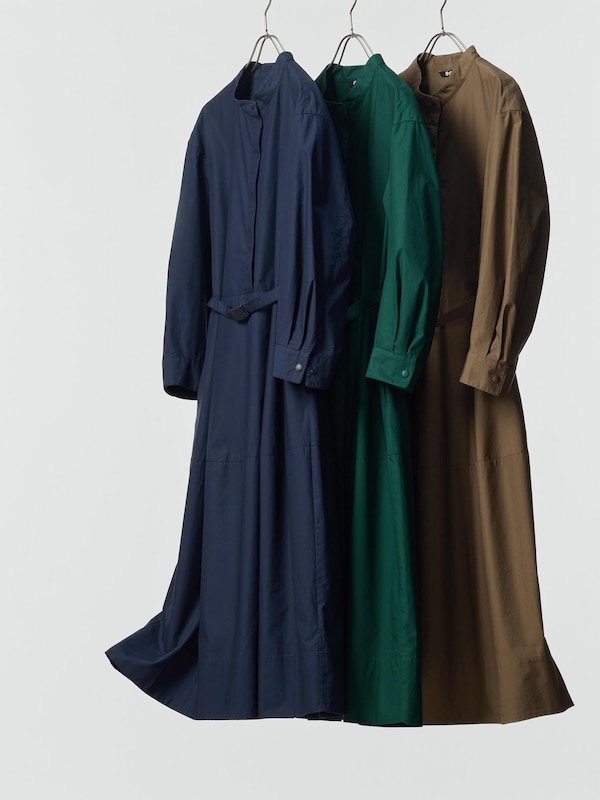 Cotton Volume Sleeve Dress