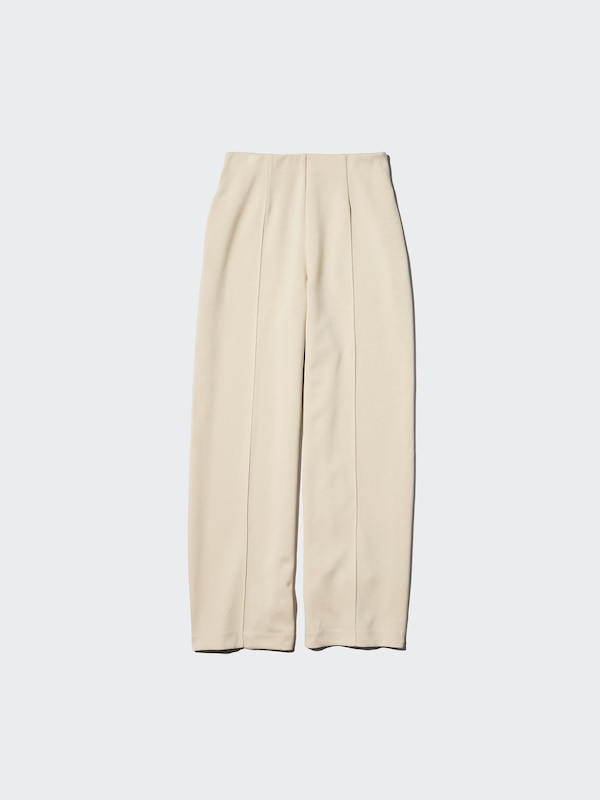Stretch Double Face Straight Pants