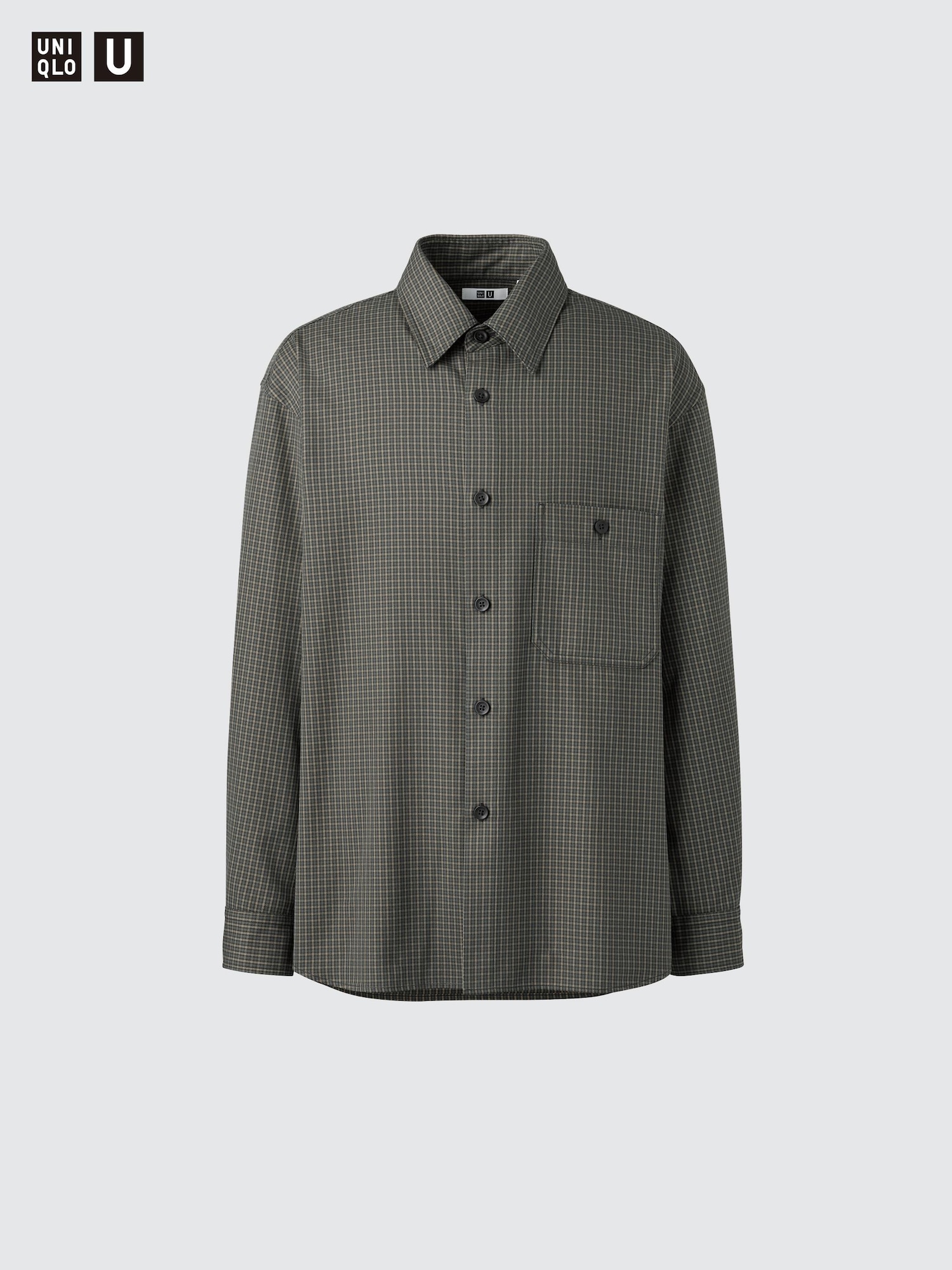 ユニクロ公式 | ツイルワークオーバーサイズシャツ