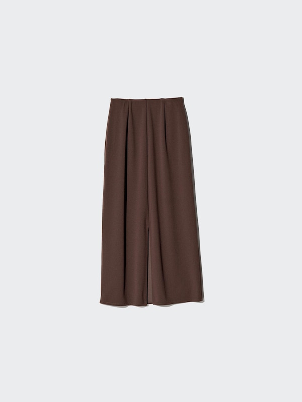 クレープジャージーナロースカート