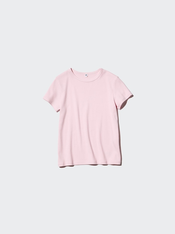 GIRLS Ribbed T-Shirt