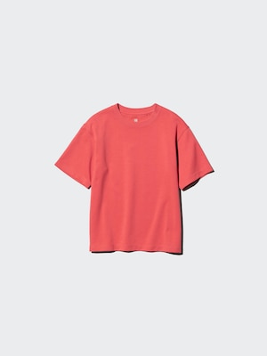 KIDS AIRism Cotton Crew Neck T-Shirt