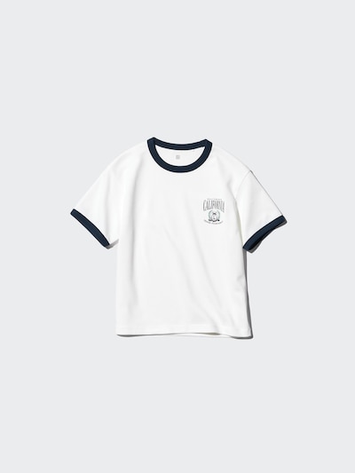 エアリズムコットングラフィッククルーネックTシャツ 4