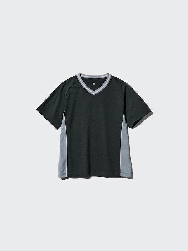 KIDS DRY-EX V Neck T-Shirt