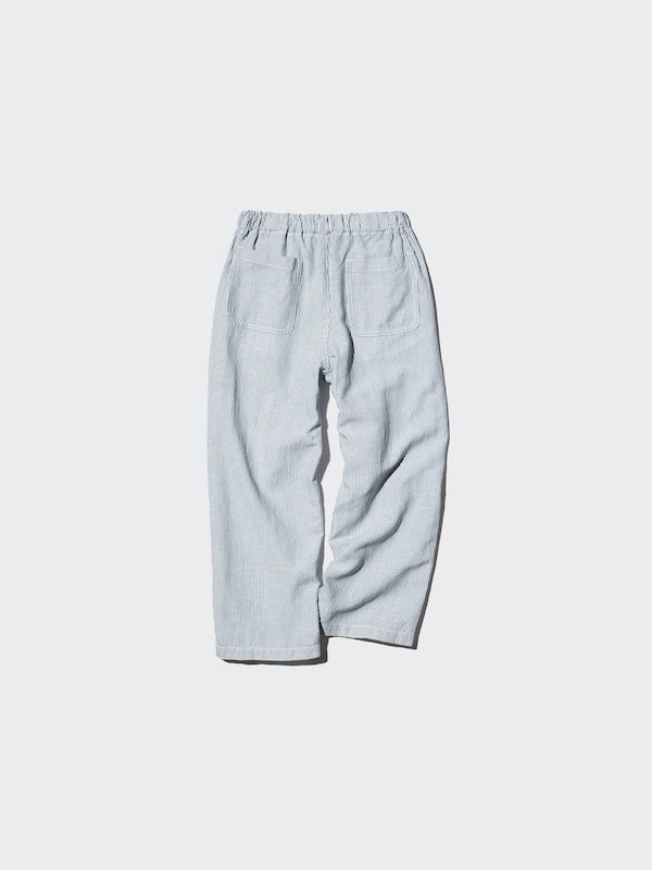 KIDS Linen Blend Wide Easy Pants