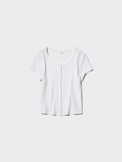 Waffle Full Open Mini T-Shirt