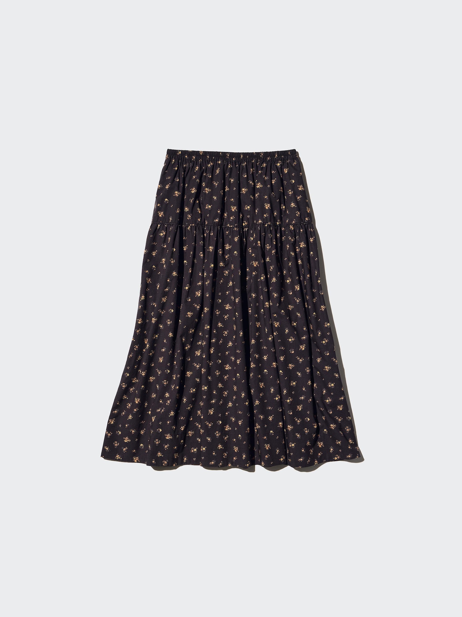 WOMEN'S COTTON GATHER SKIRT | PRINT | UNIQLO VN