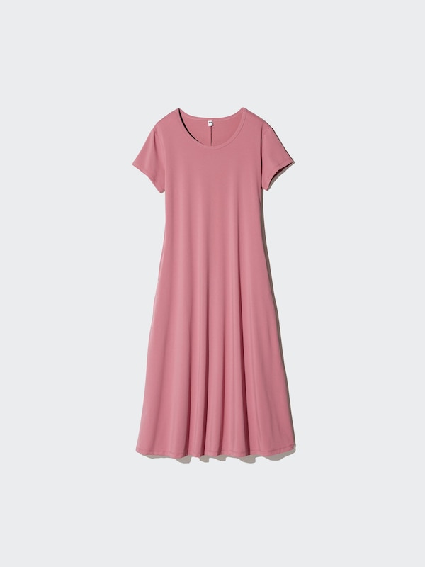 AIRism Cotton Flare Dress | Short Sleeve