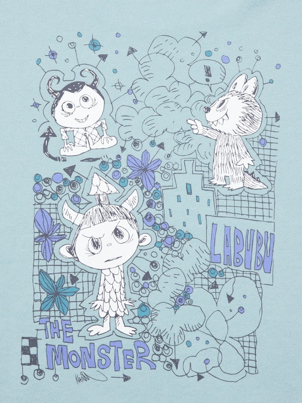 GIRLS POP MART スウェットシャツ