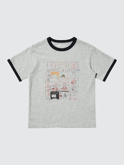 KIDS NY POP ART UT(그래픽T)Basquiat C