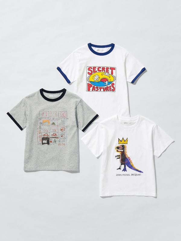 KIDS NY POP ART UT(그래픽T)Basquiat C