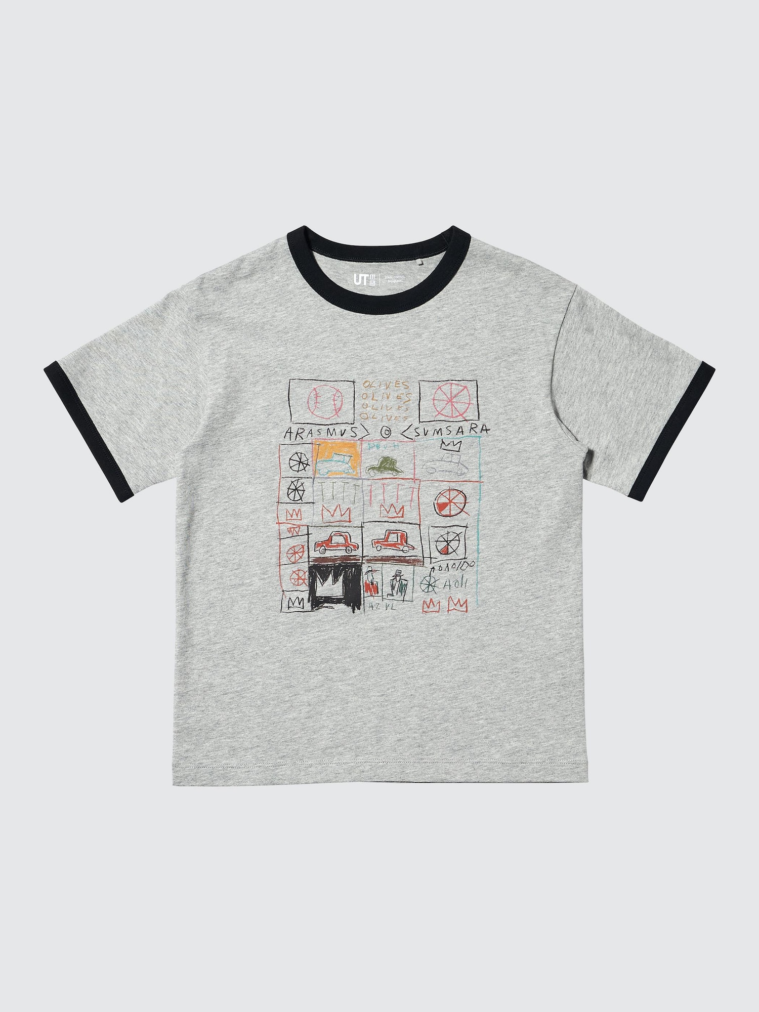 KIDS NY POP ART UT (футболка с графикой) Basquiat C