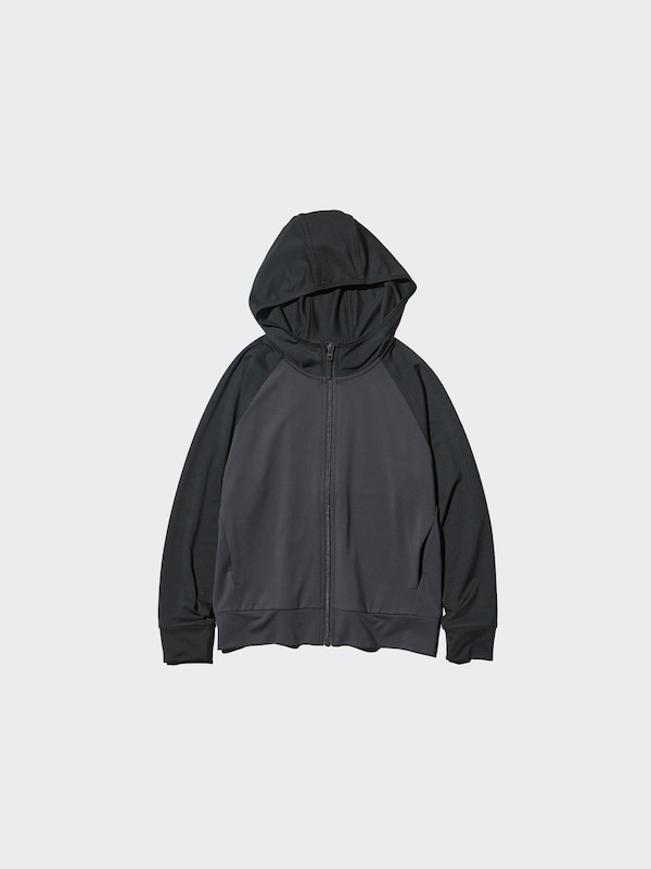 KIDS AIRism UV Protection Full-Zip Hoodie