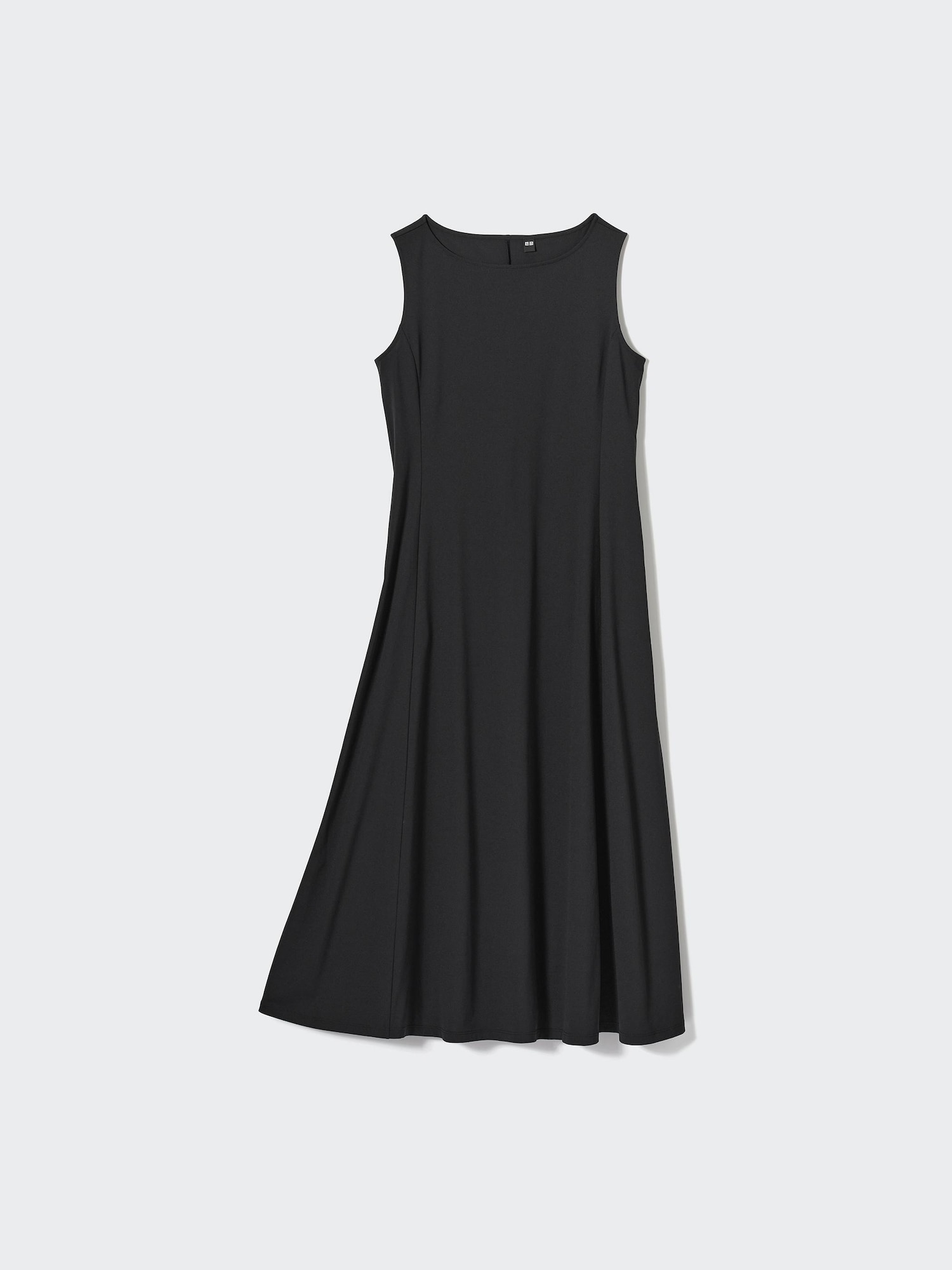 UNIQLO　エアリズム　ロングワンピース　黒 新品 UNIQLユニクロ ウルトラストレッチエアリズムワンピース