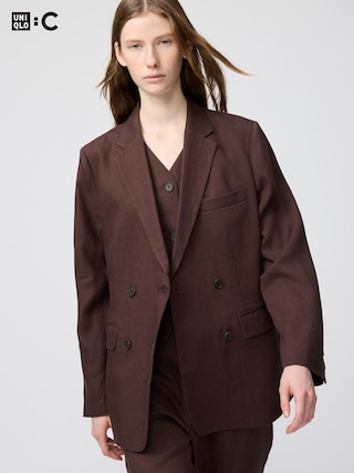 プレミアムリネンジャケットリラックスフィット