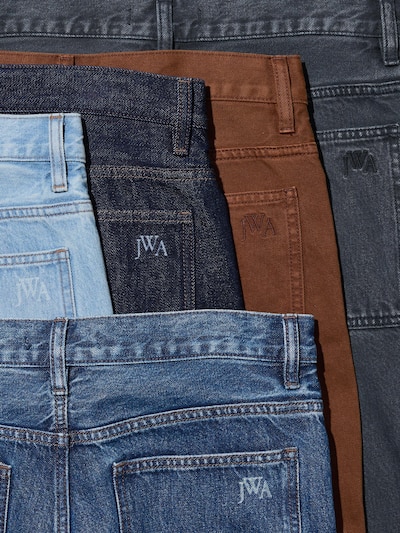 ストレートジーンズ/丈長め