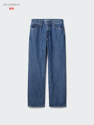 ストレートジーンズ/丈長め