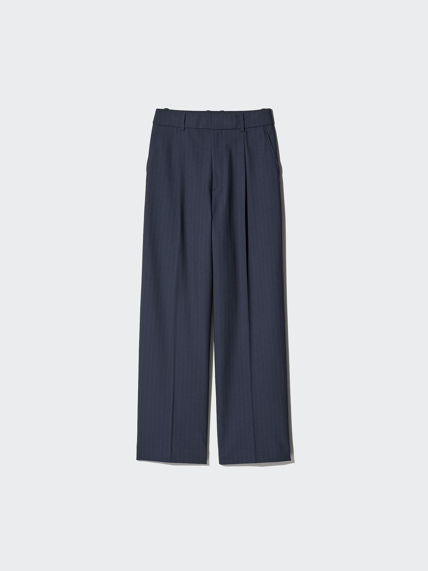 ユニクロ公式 | タックワイドパンツ/ストライプ