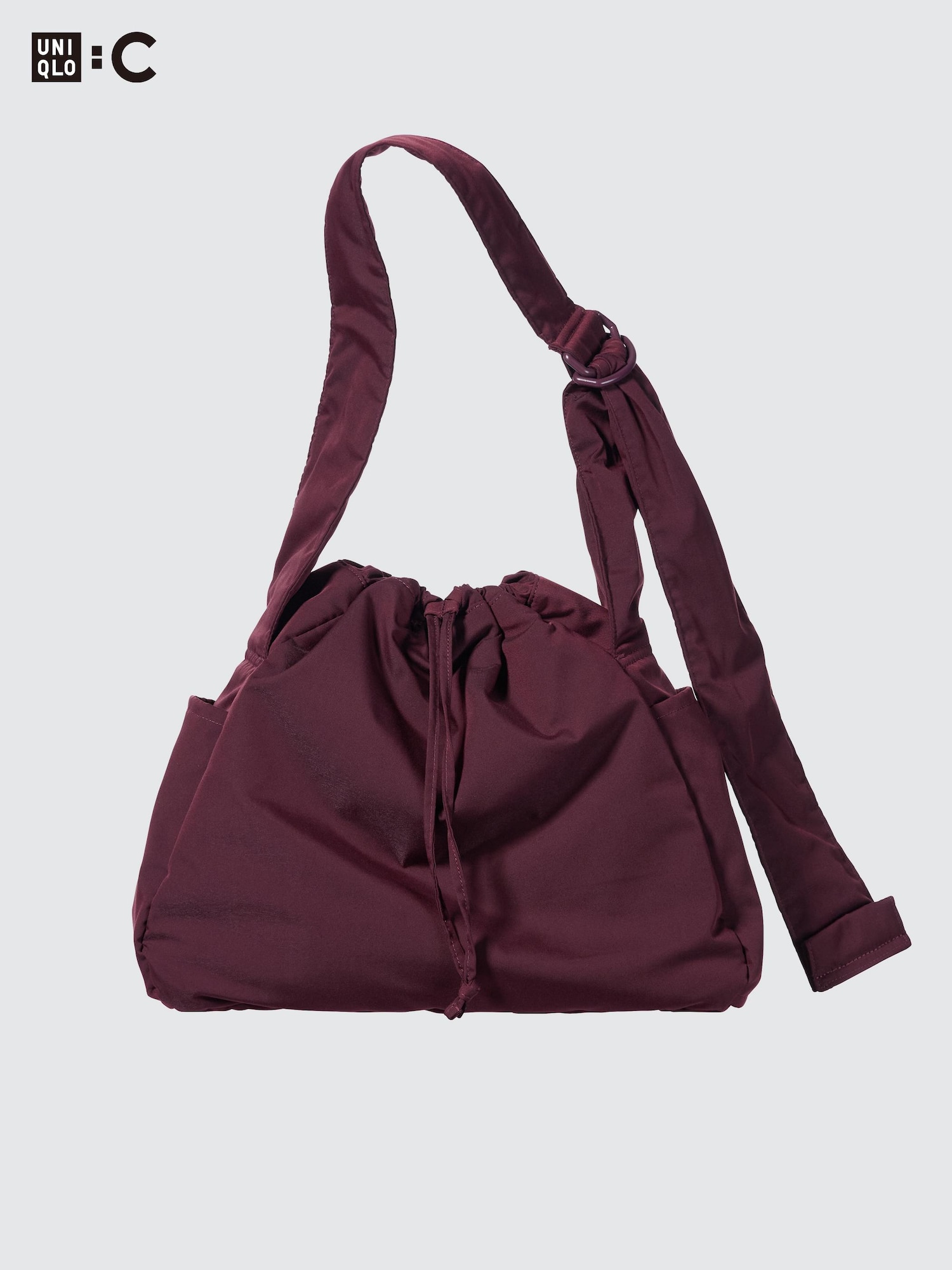 ■ UNIQLO C■ユニクロ■ソフトパフィーショルダーバッグ■ブラック■新品■ UNIQLO - ユニクロC ソフトパフィーショルダーバッグ ブラック