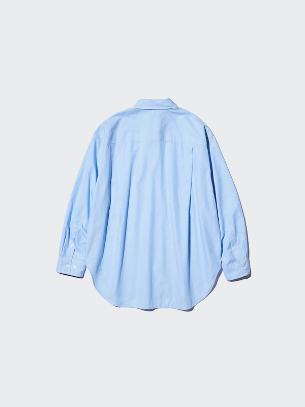 Cotton Oversized Shirt Long Sleeve