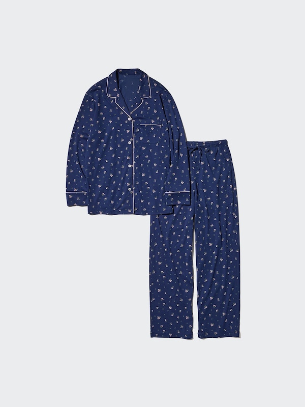 AIRism코튼파자마(플라워)