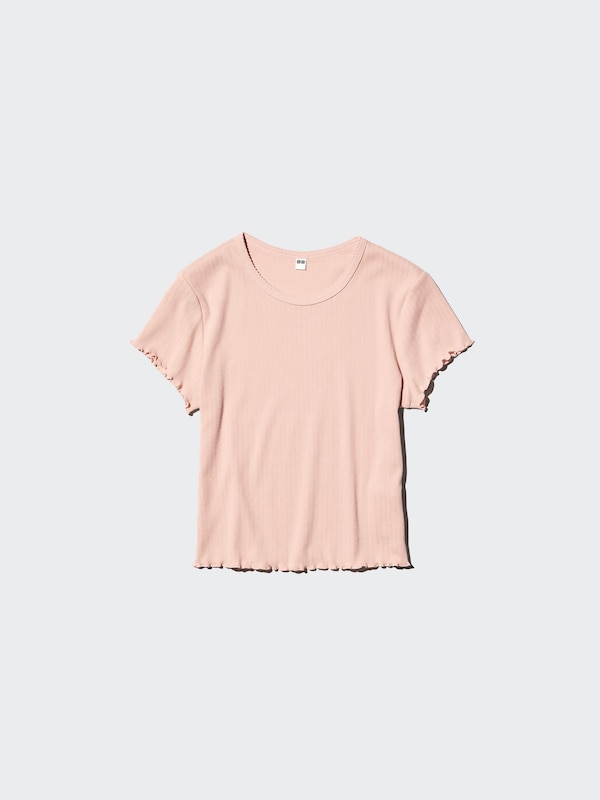 Pointelle Mini T-Shirt