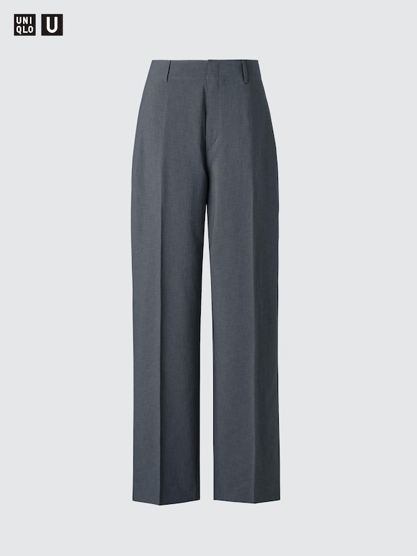 High Rise Straight Pants