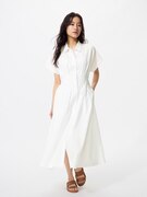 Đầm Kiểu Sơ Mi Vải Sọc Nhăn
